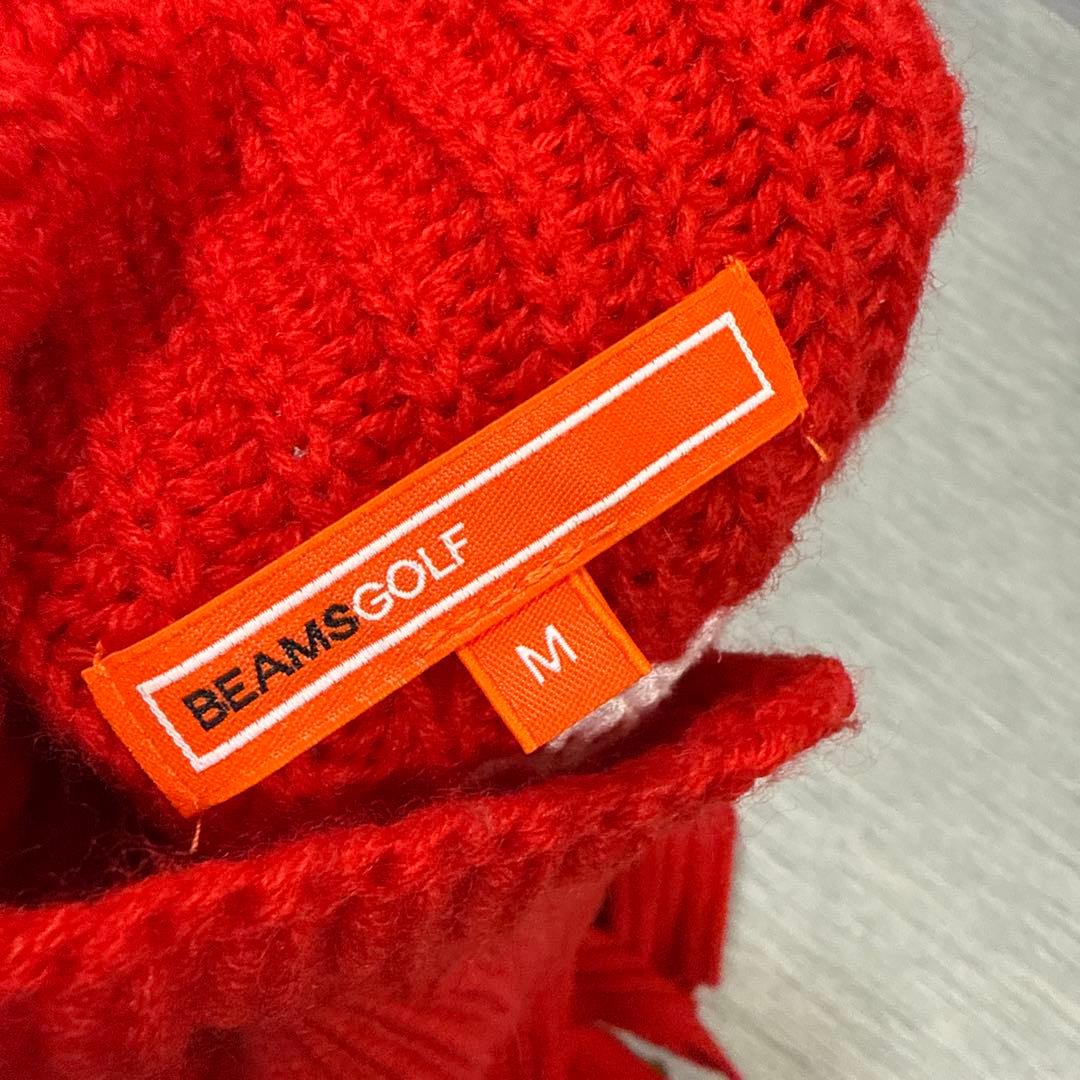 新品　BEAMS GOLF 長袖タートルネックセーター