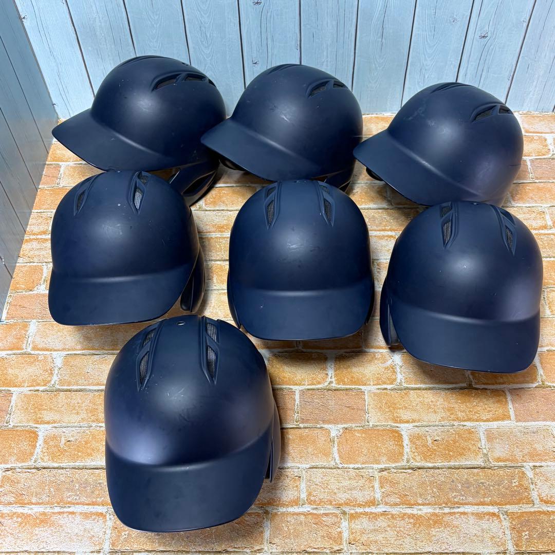 ZETT J.S.B.B 野球 ヘルメット セット 一般軟式用 マットネイビー