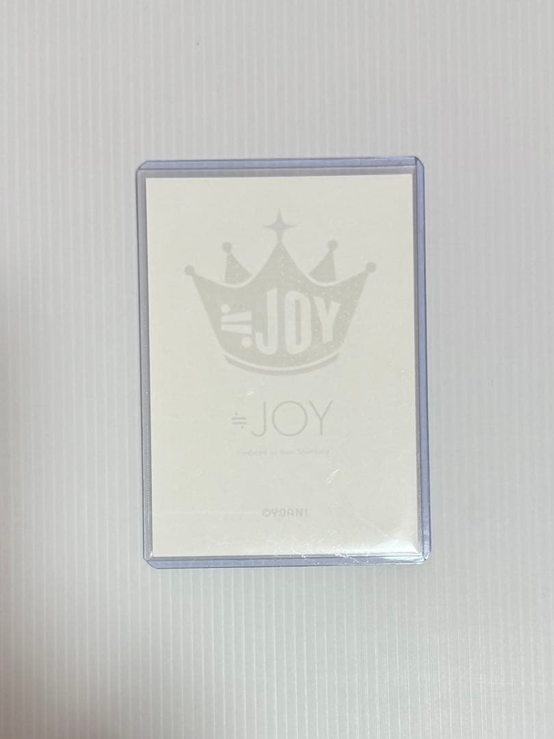 ≒JOY ニアジョイ 市原愛弓　 生写真 電話番号教えて　チュウ直筆