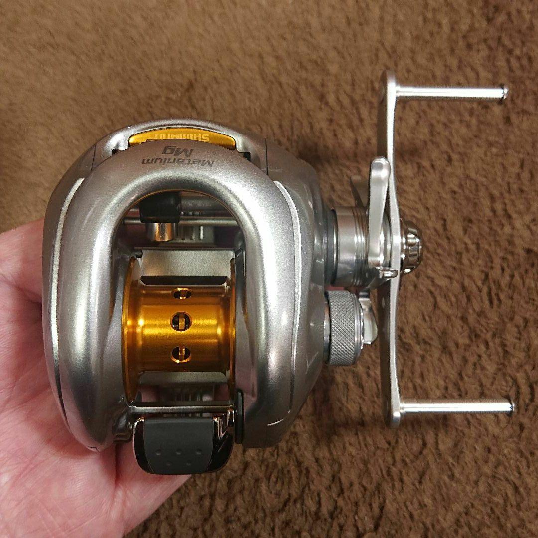 【超美品】シマノ 07メタニウムMg 右ハンドル ※ハンドルノブなし
