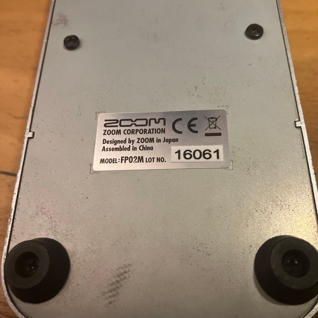Zoom 505II マルチギターエフェクター + Zoom FP02M