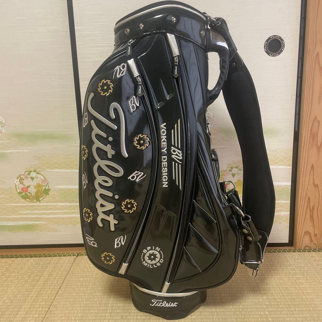 タイトリスト ボーケイデザイン キャディーバッグ黒