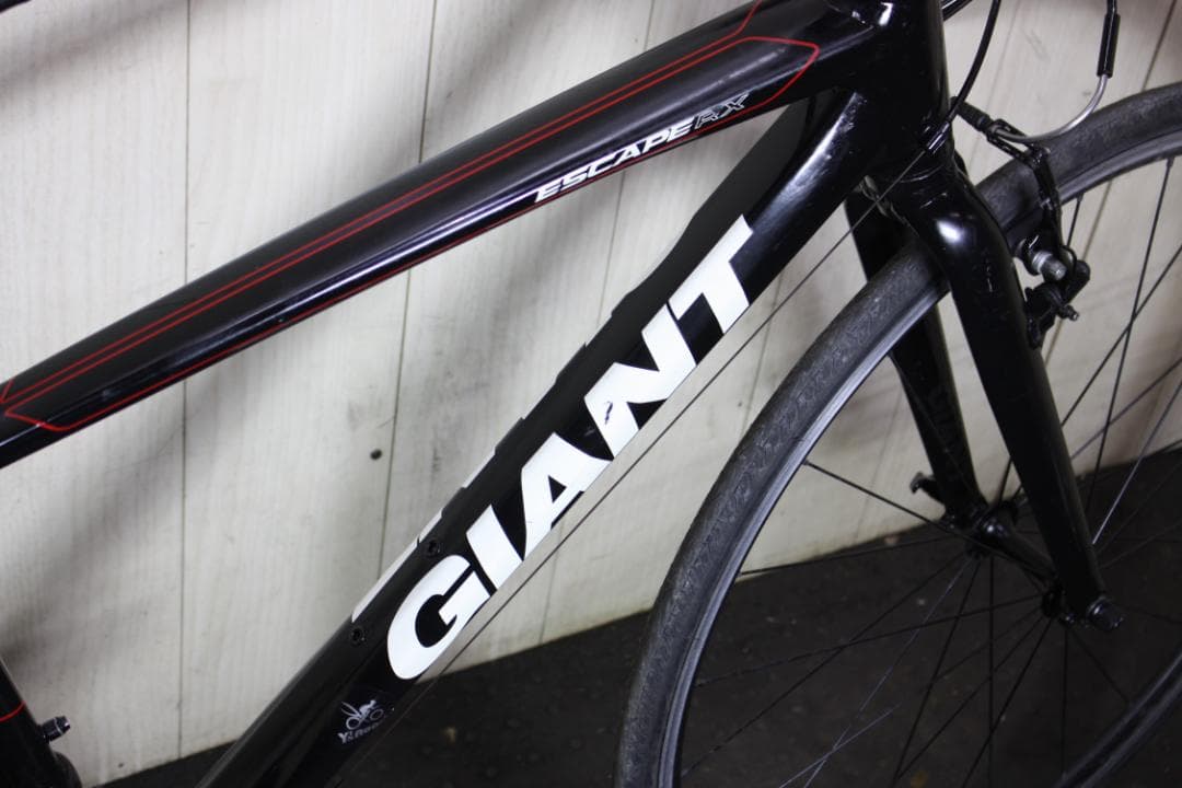 GIANT ESCAPE RX 700C アルミ 27速 430mm 黒色クロス