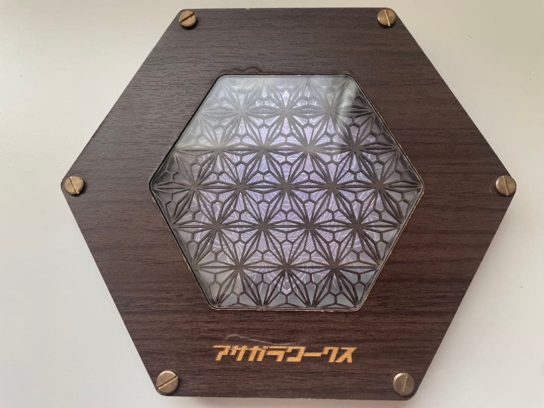 アサガラワークス　LEDコースター