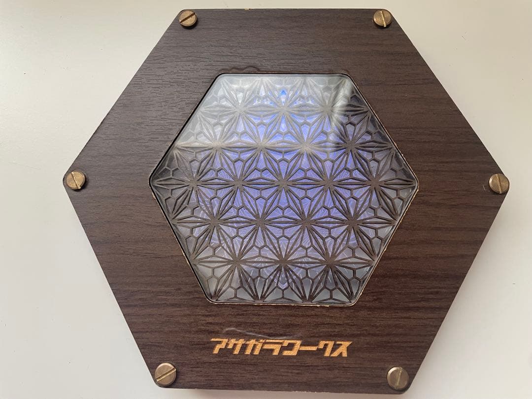 アサガラワークス　LEDコースター