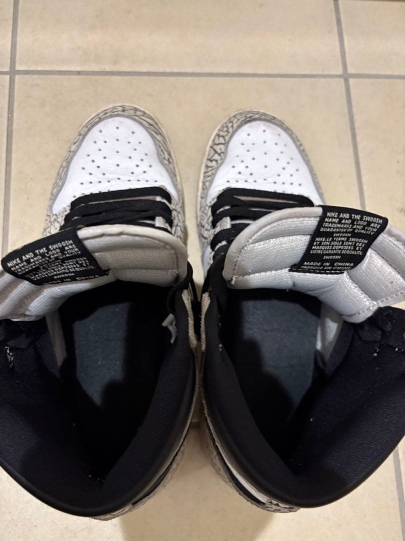 エアジョーダン1 セメント JORDAN1 OG GS