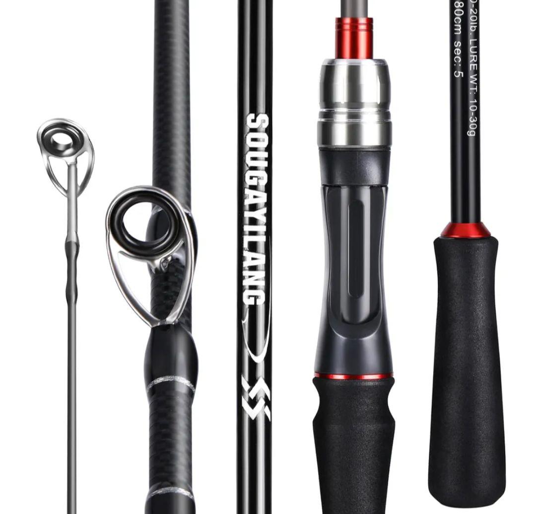 コンパクトロッド.6フィート、スピニングロッド