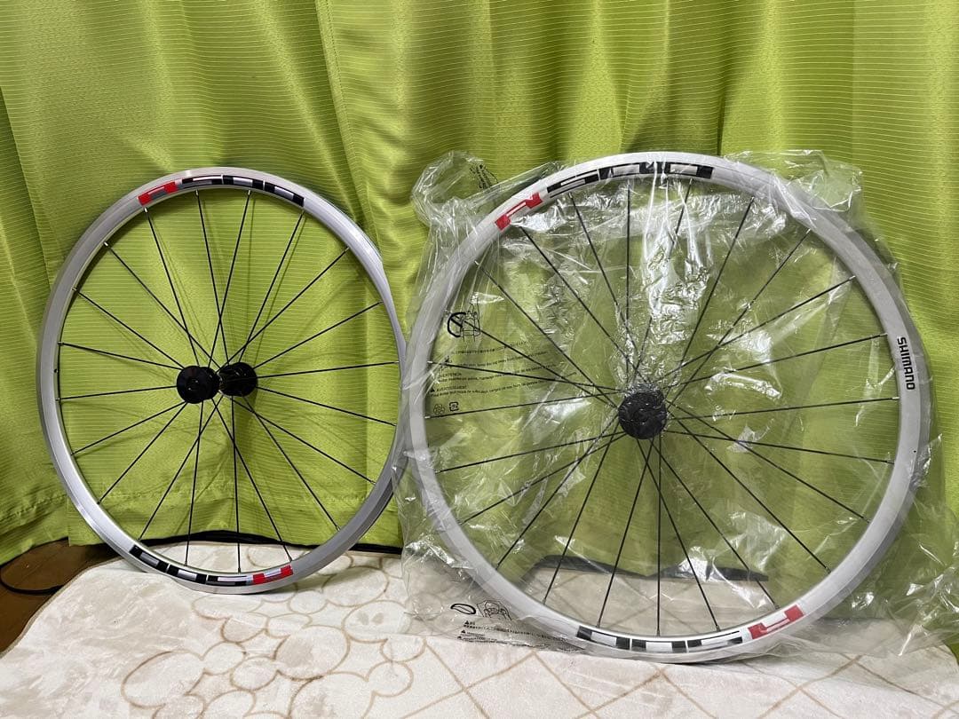 パーツ Shimano R500 WH-501 SILVER Front & Rear