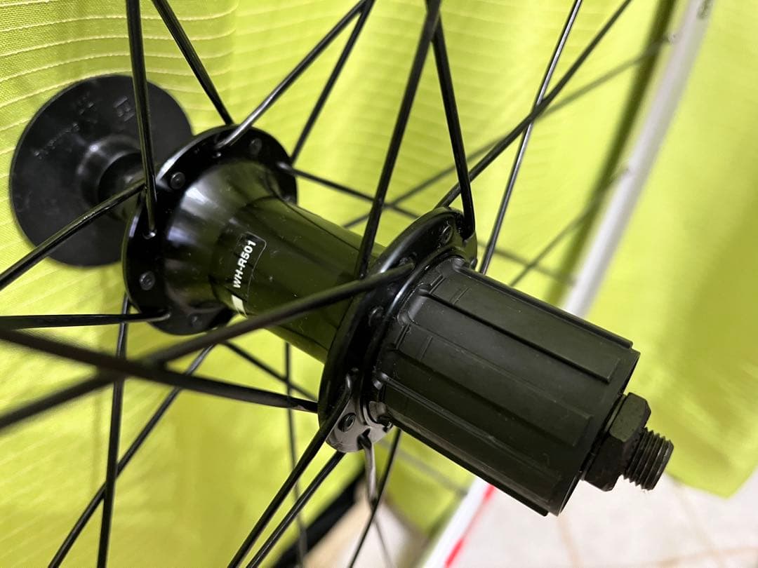 パーツ Shimano R500 WH-501 SILVER Front & Rear