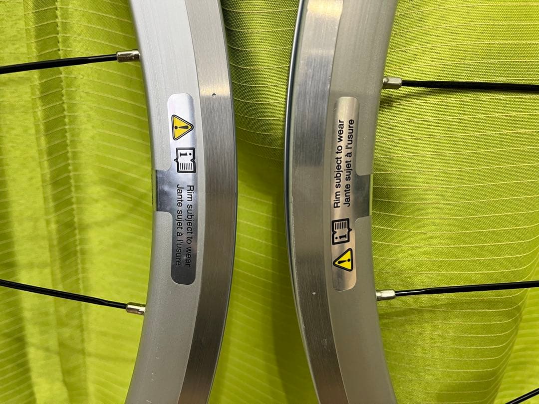 パーツ Shimano R500 WH-501 SILVER Front & Rear
