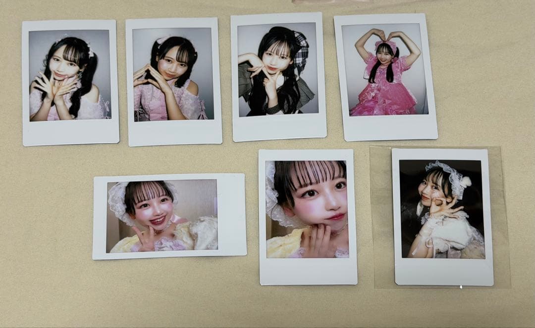 松本かれんチェキ8枚セット(最終値下げ)