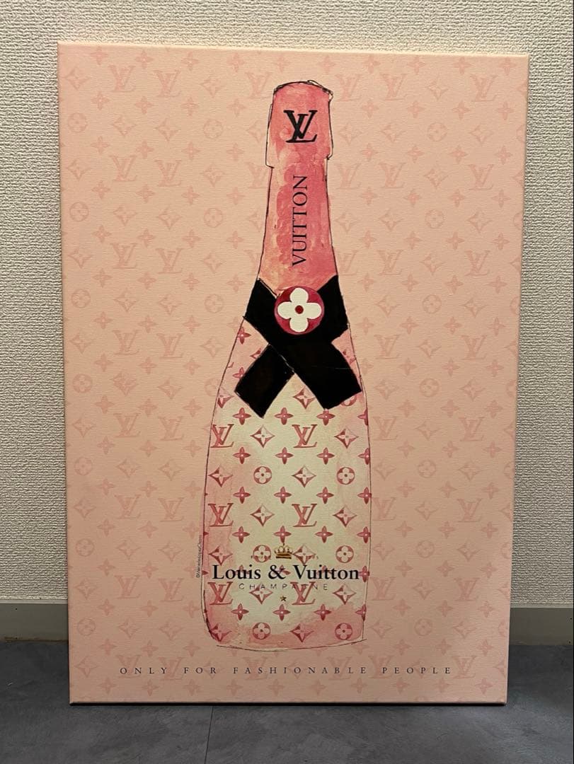 LouisVuitton Champagne キャンバスアート ルイヴィトン
