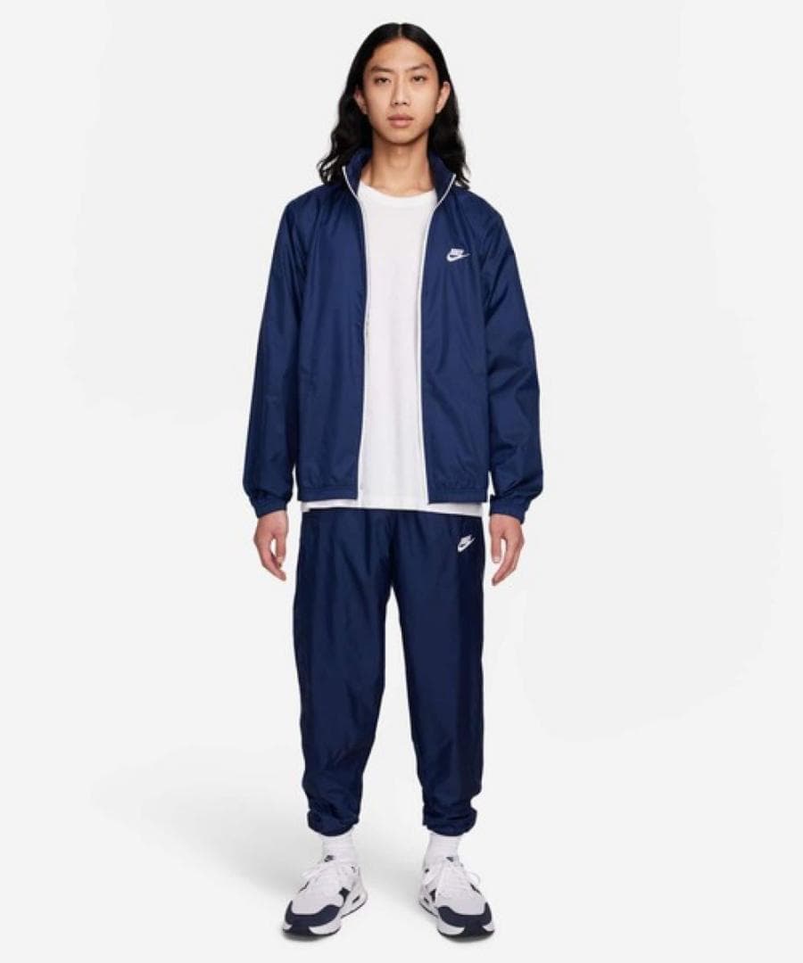 NIKE ナイキ ウーブン トラックスーツ セットアップ ネイビー 2XL