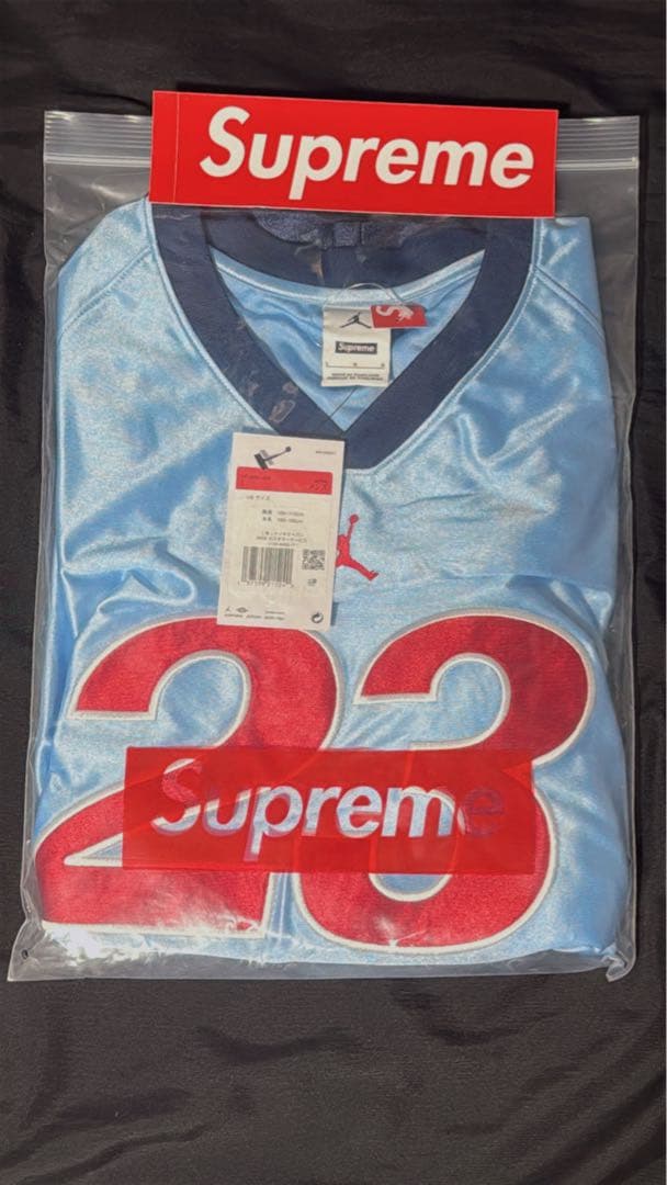 シャツ Supreme x Jordan Warm Up Jersey \"Blue\"