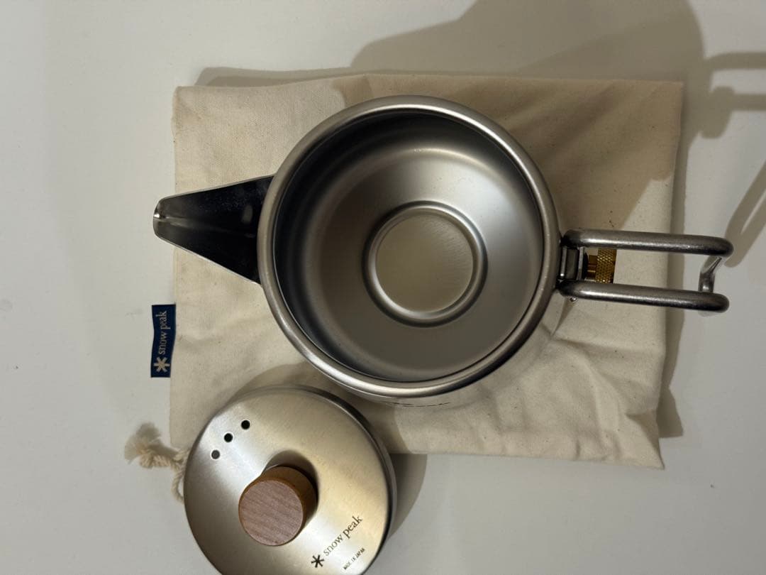 スノーピーク フィールドバリスタケトル　美品