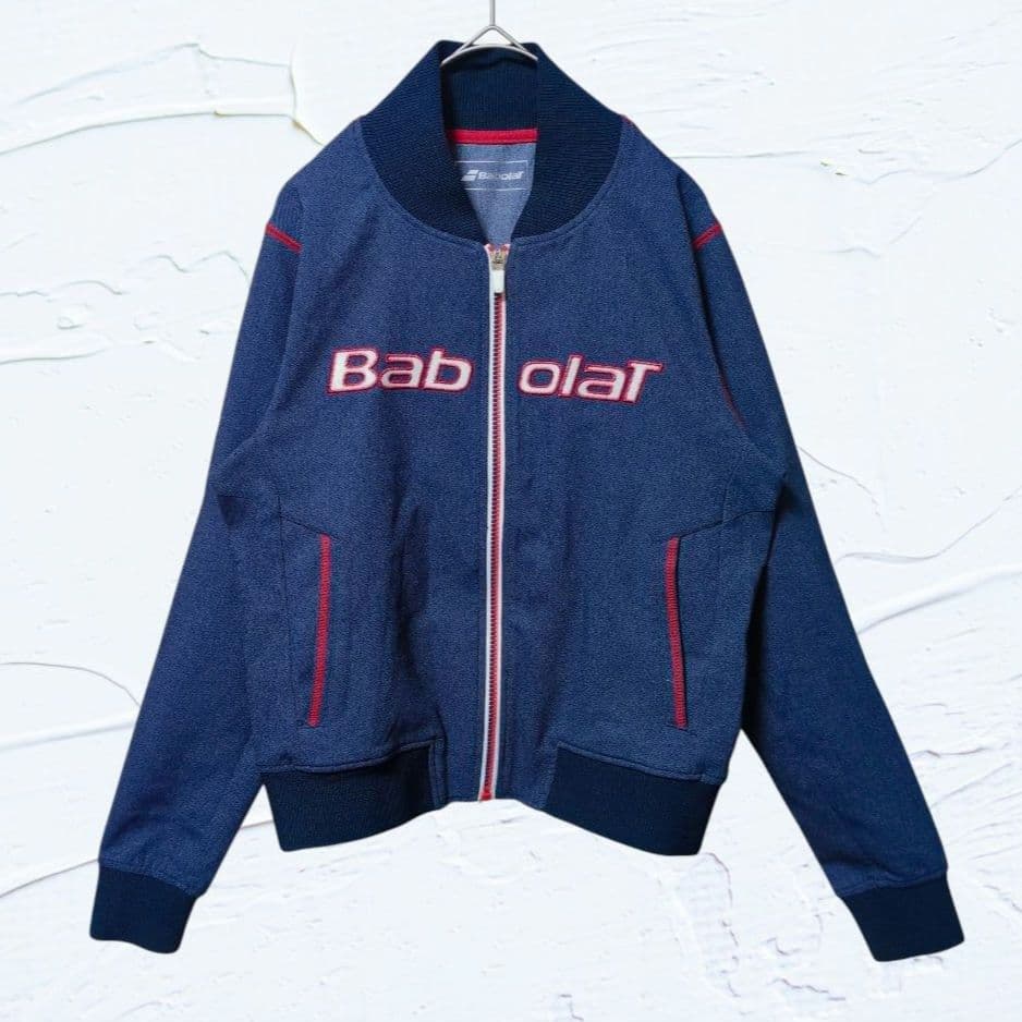 ❤美品❤バボラ テニスウェア セットアップ デニム風 ジャージ Mサイズ 上下