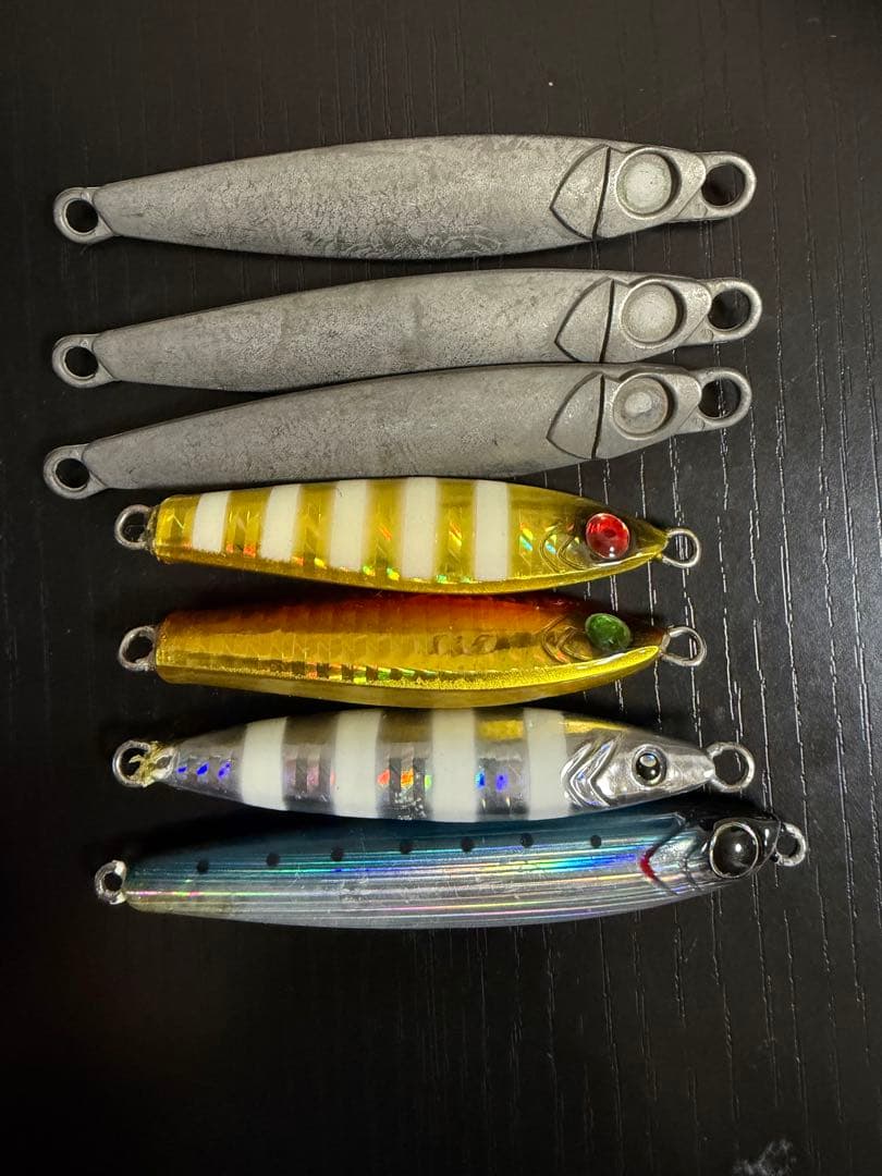 タングステンジグ 100g7個 メタルジグ