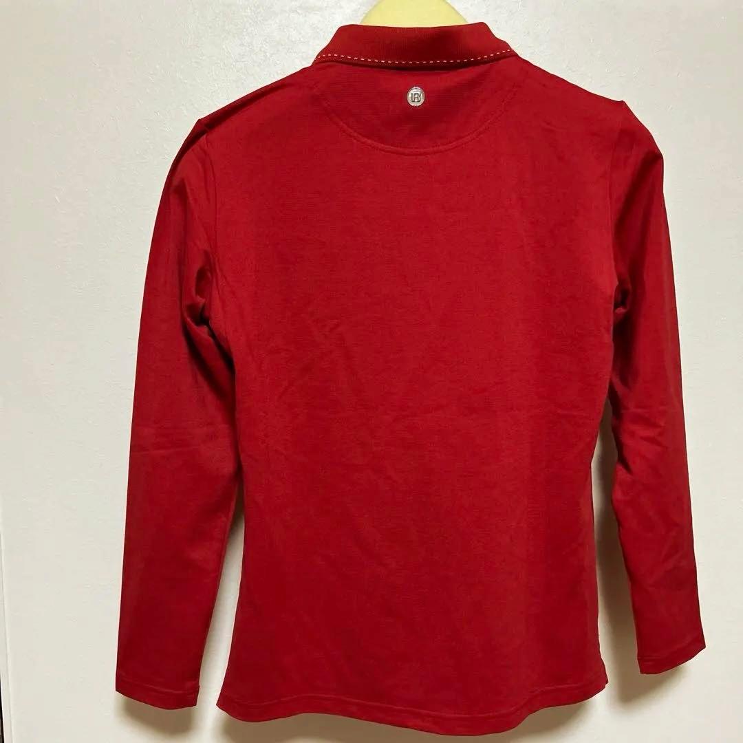 【新品】ブリーフィング　赤 長袖シャツ S BRIEFING