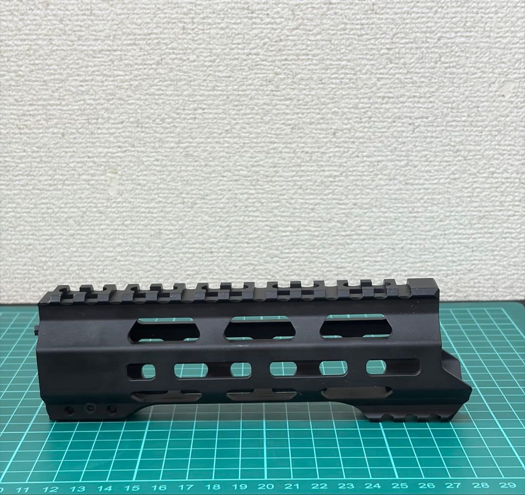 KSCハンドガード 黒 アルミ製 レール付き