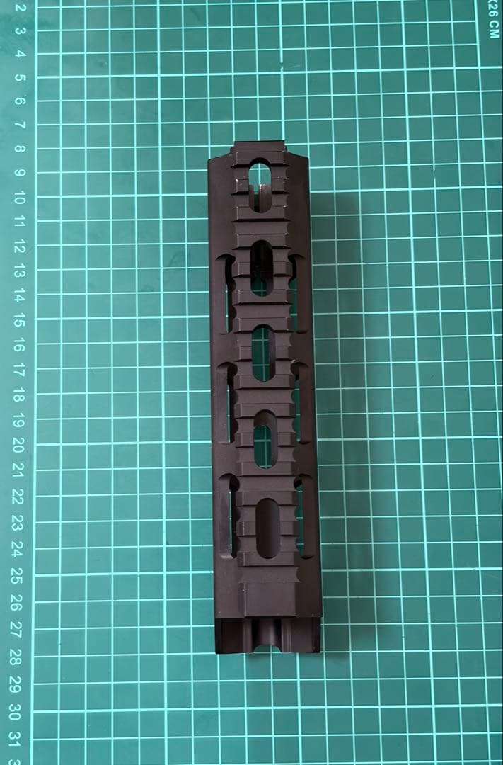 KSCハンドガード 黒 アルミ製 レール付き