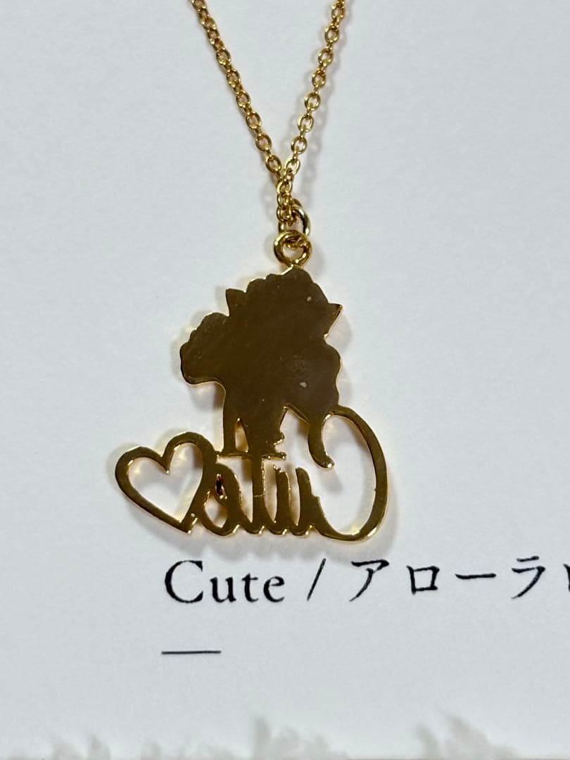 ポケモン　アローラロコン　5108ネックレス Cute