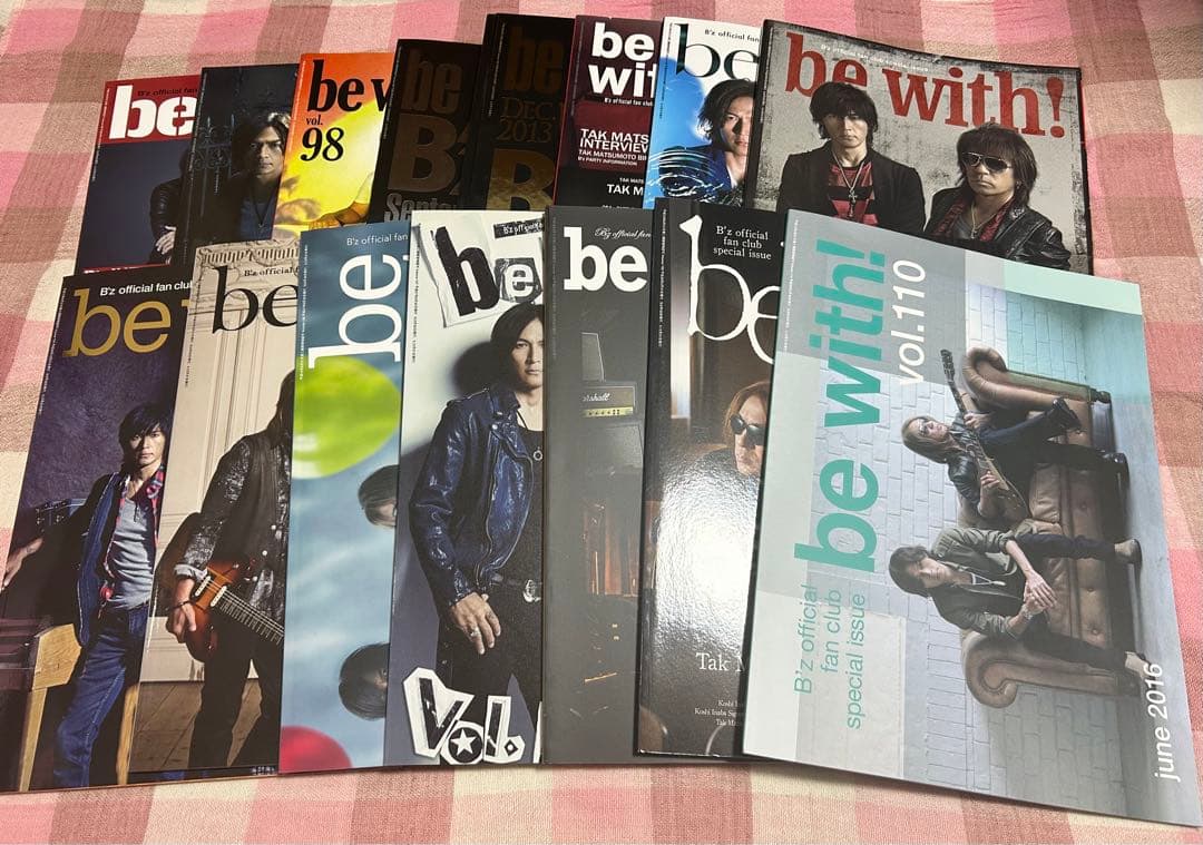 B'z/会報誌be with!/まとめ売り