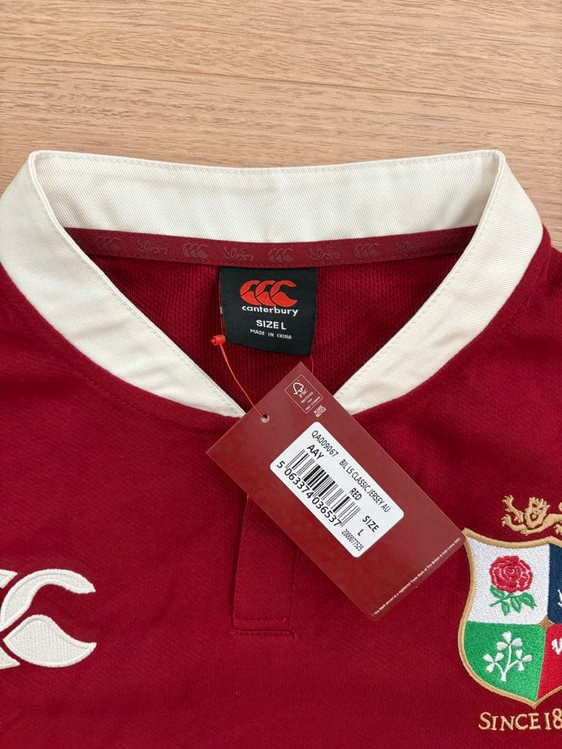 【新品未使用】British & Irish Lions ラグビージャージ L