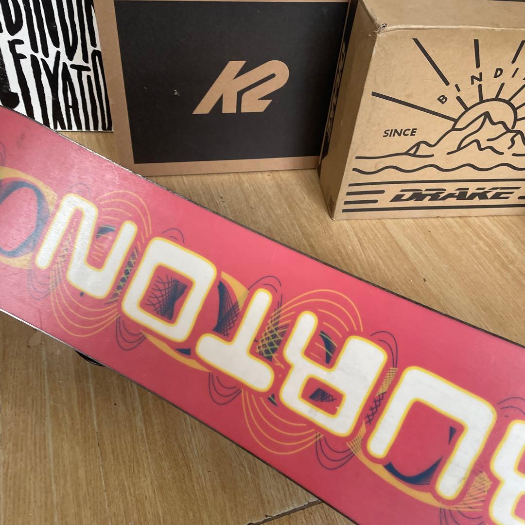BURTON　キッズスノーボードセット　95cm　バートン　バイン付3点セット