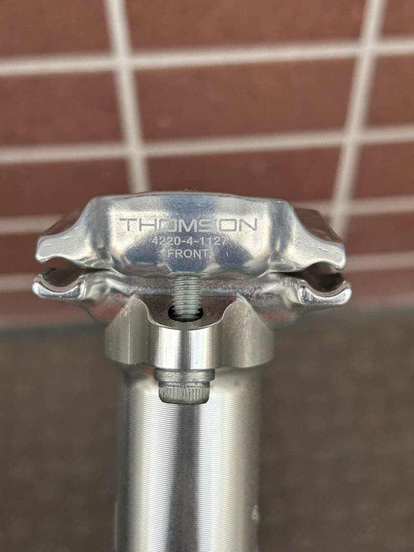 プ*読様 THOMSON エリートシートポスト 27.2x330mm