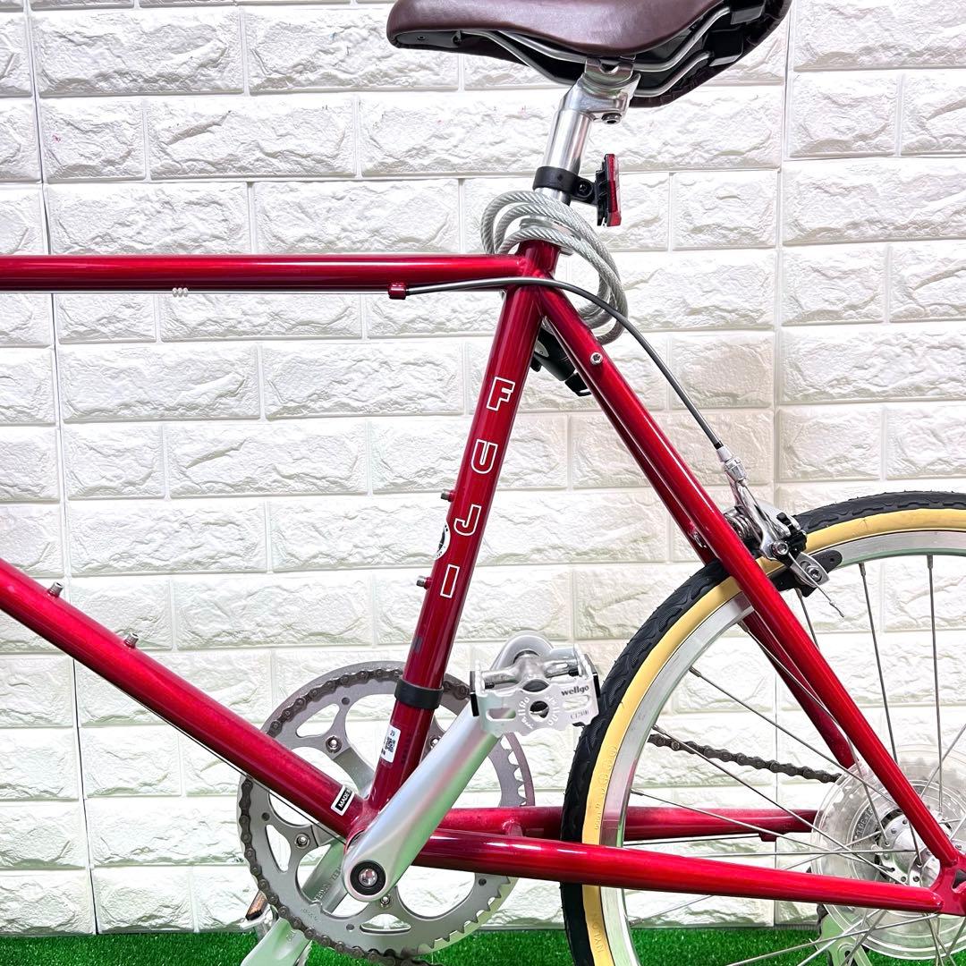 超美品　Fuji HELION 50 ミニベロ　引き取り　レッド　大人気