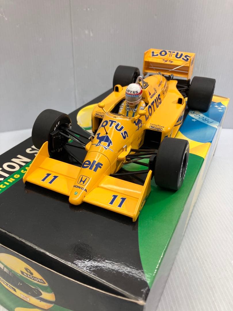 【美品】1/18 ミニチャンプス ロータスホンダ 99T 中嶋悟 1987