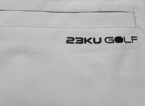 新品 23区GOLF　春夏 ストレッチ 1タックテーパードパンツ/W90