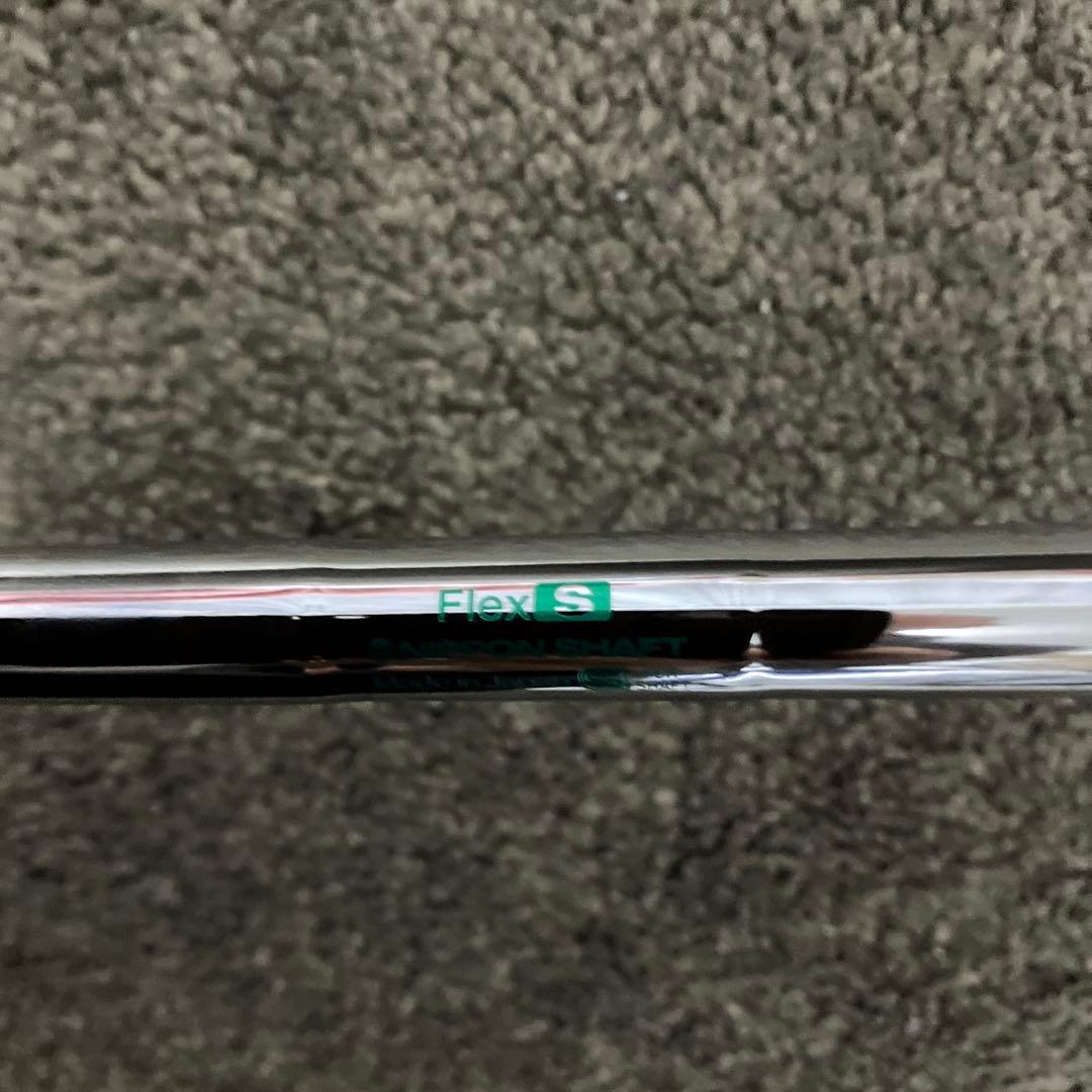 美品P790 7番アイアン 2023年モデル 純正スチールシャフト