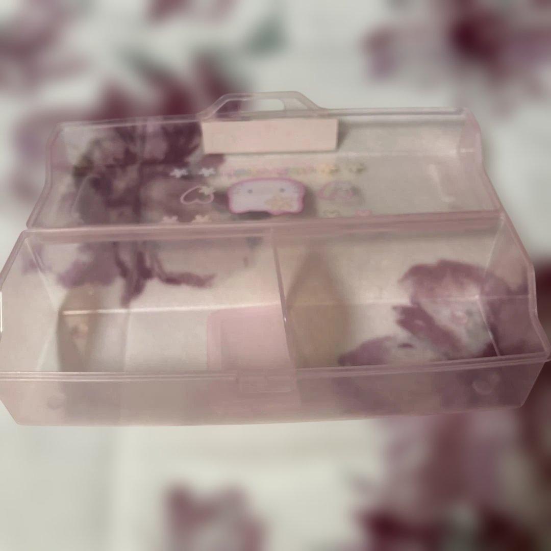 激レア♡Hello Kitty♡小物収納ボックス ピンク♡カオハナキティ♡