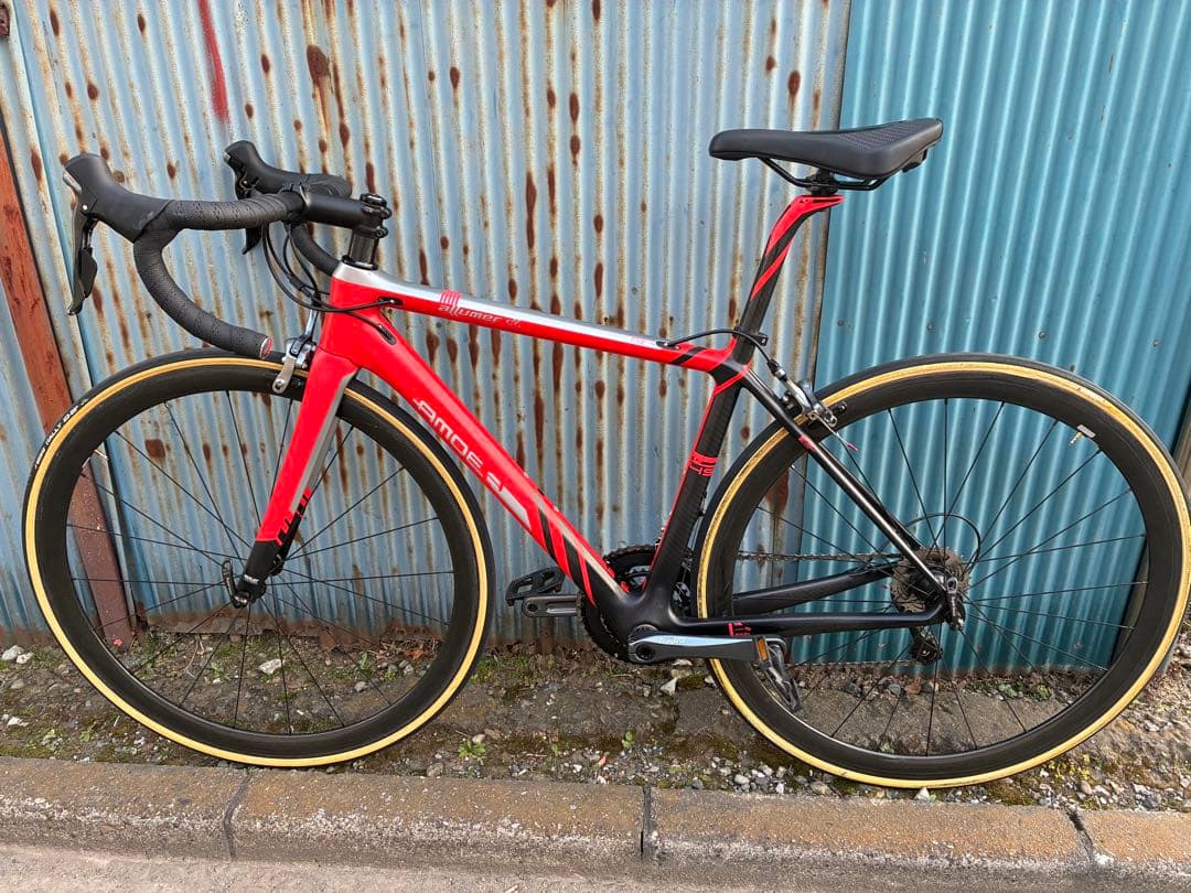 休日限定値下カーボンロード BOMA ALLUMER-α CT-R2 Sサイズ
