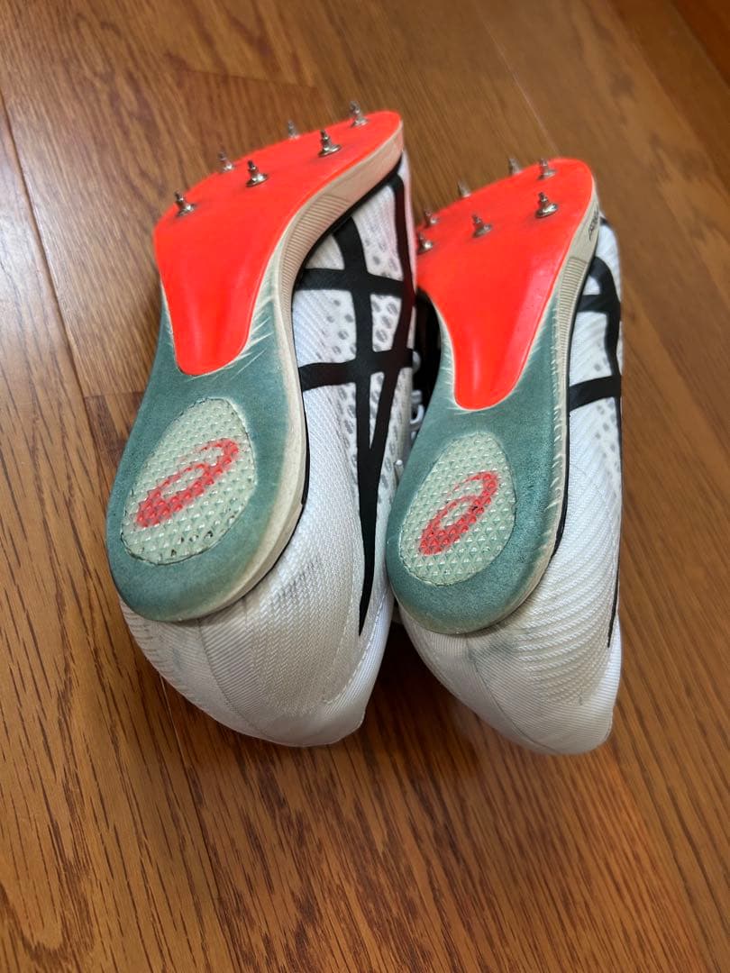 ASICS ジェットスプリント2 ホワイト/ブラック(25.5cm)