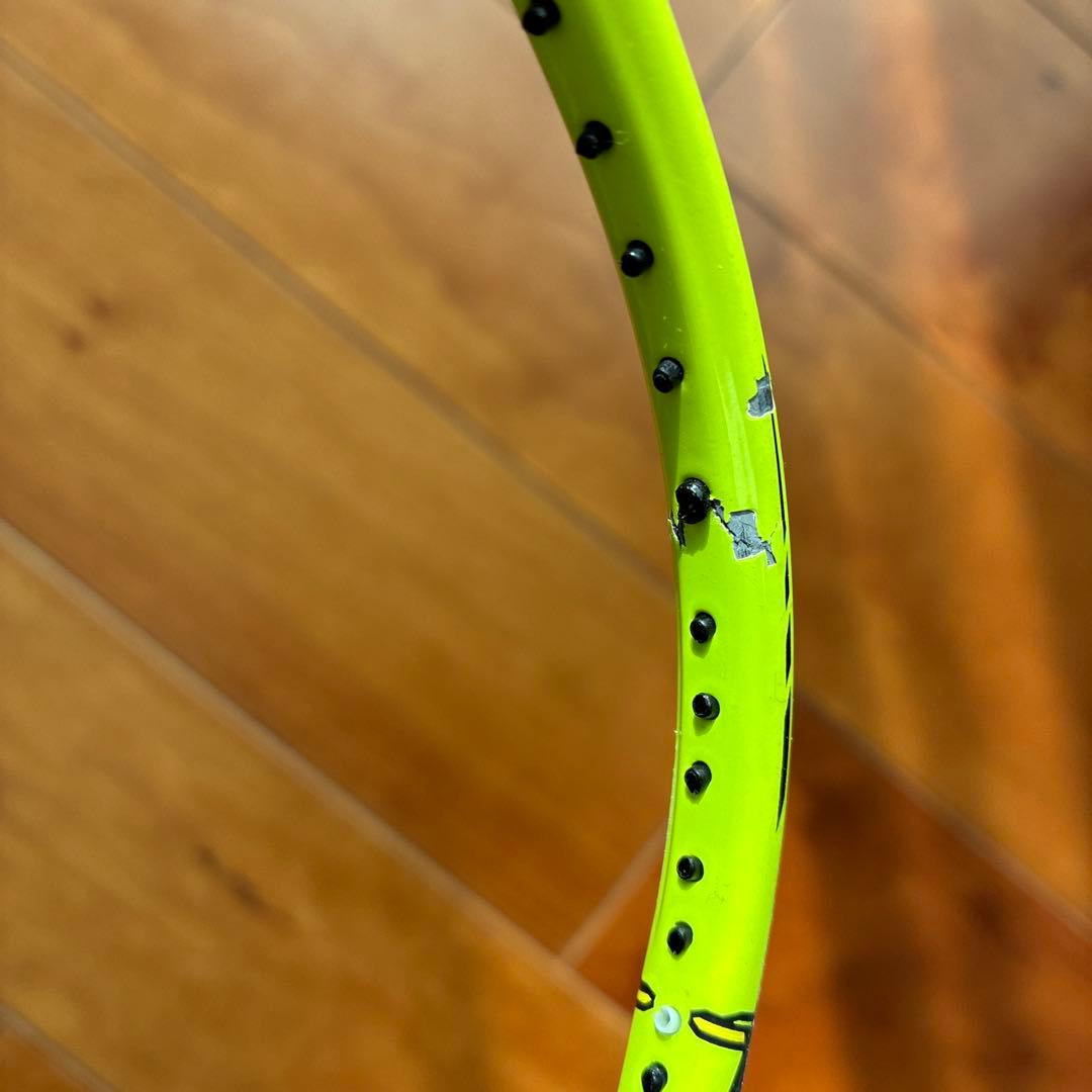 YONEX ナノレイZスピード　3ug5 ヒビあり