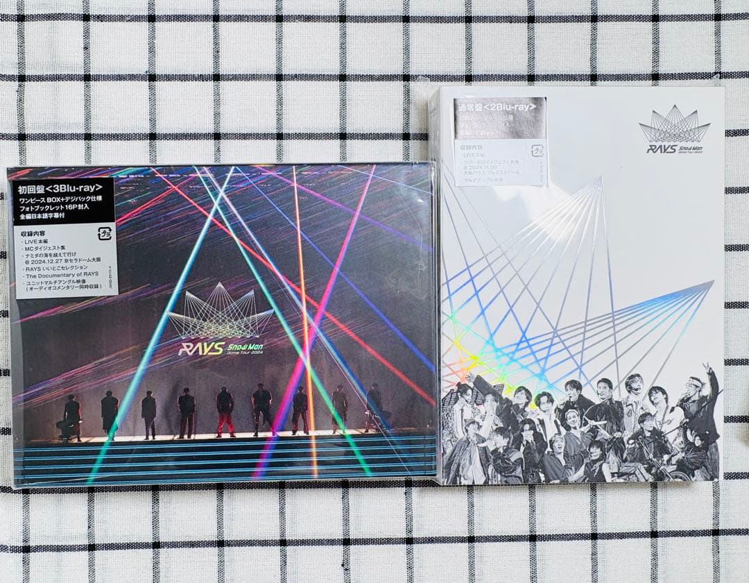  Man RAYS 初回盤 通常盤 BluRay