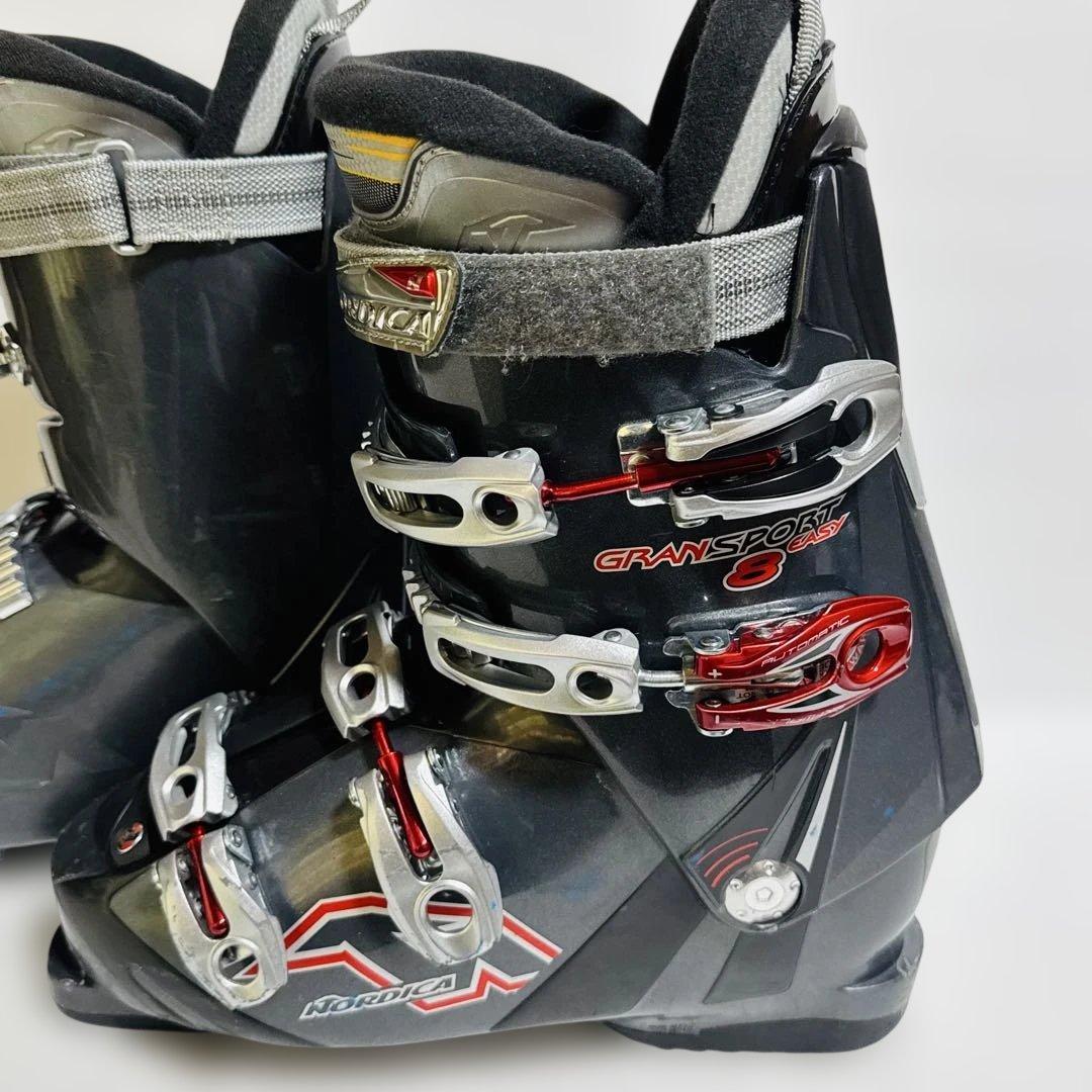 26cm スキーブーツNordica Gran Sport 8 グレー初心者