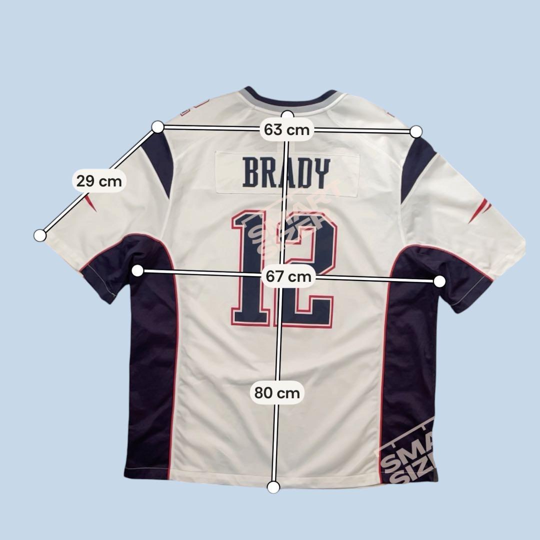 ナイキ NFL ブレイディ #12 XXL 優勝モデル スーパーボウルLI