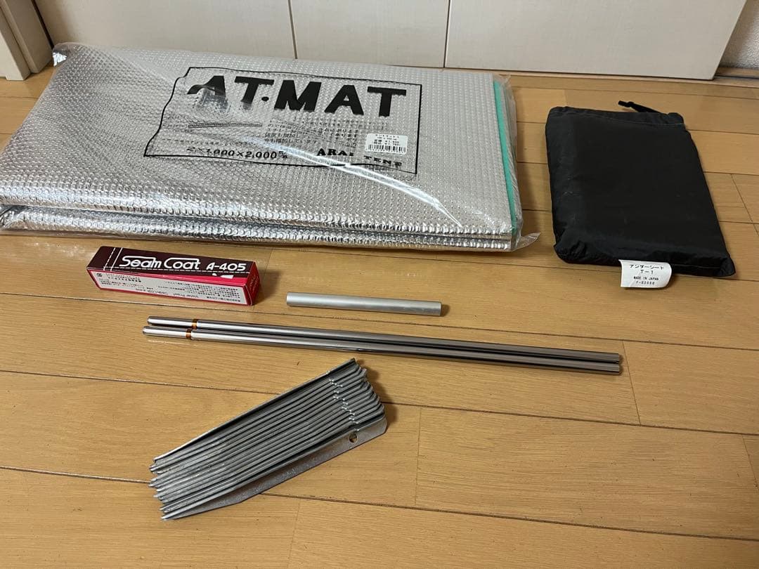 ARAI TENT アライ トレックライズ1 アンダーシート、マット付き