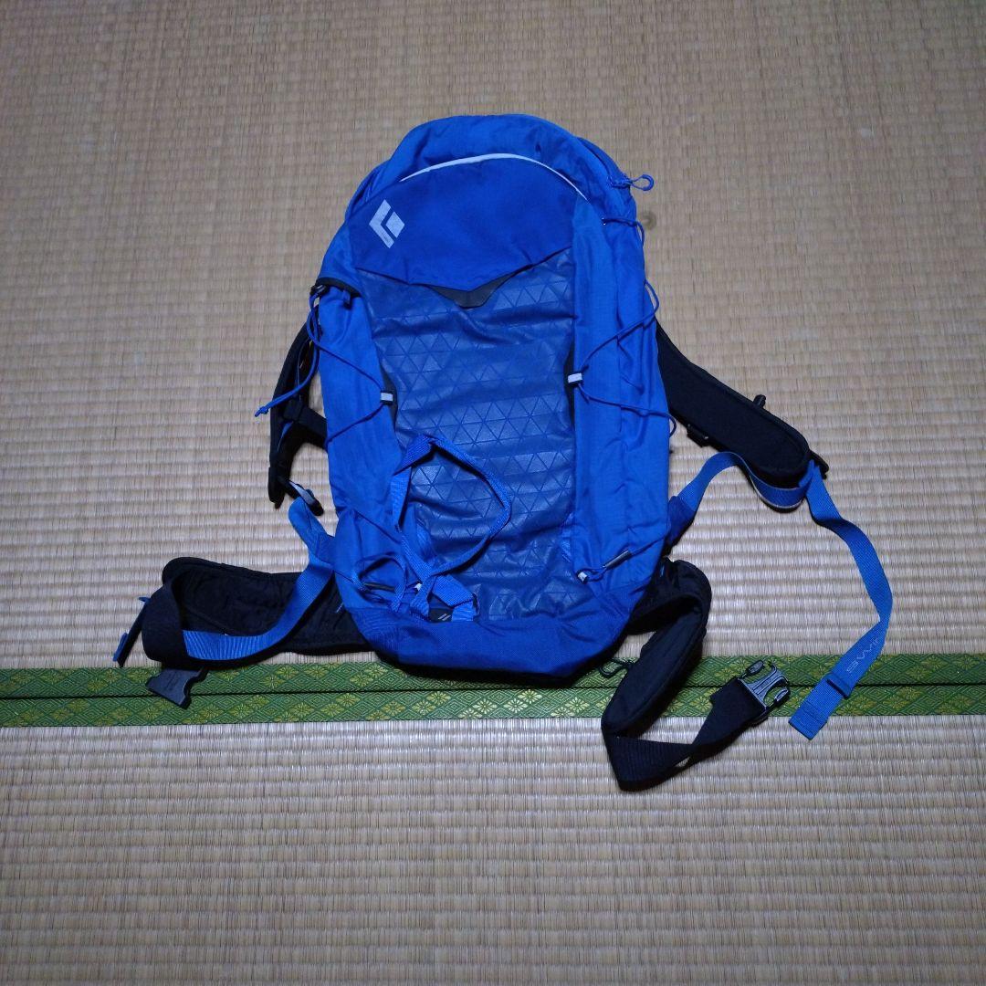  バックパック 青　バックカントリー