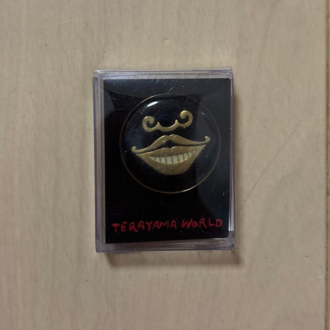 寺山修司 テラヤマ・ワールド ピンバッジ レア 買う前にコメントください