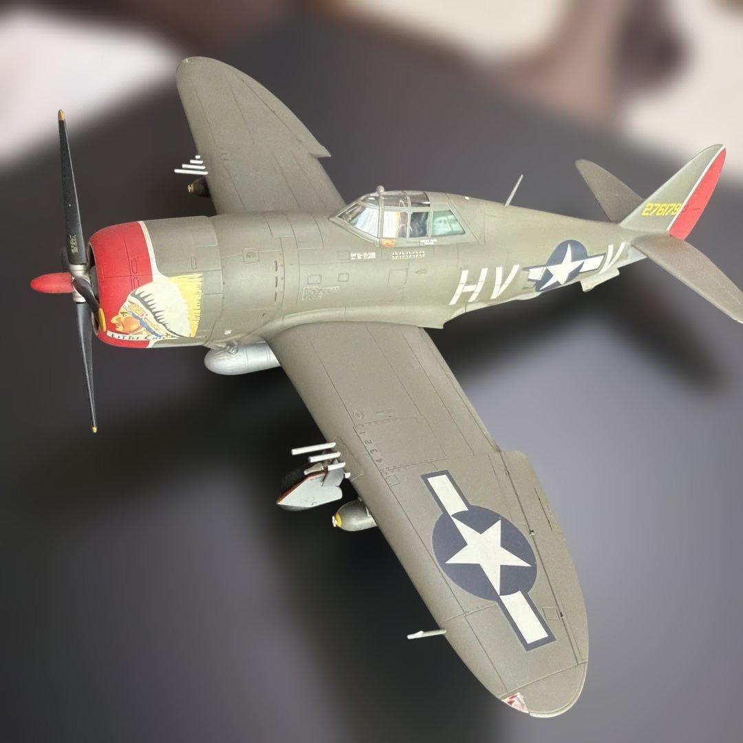 P-47 Thunderbolt 模型　ケース付き
