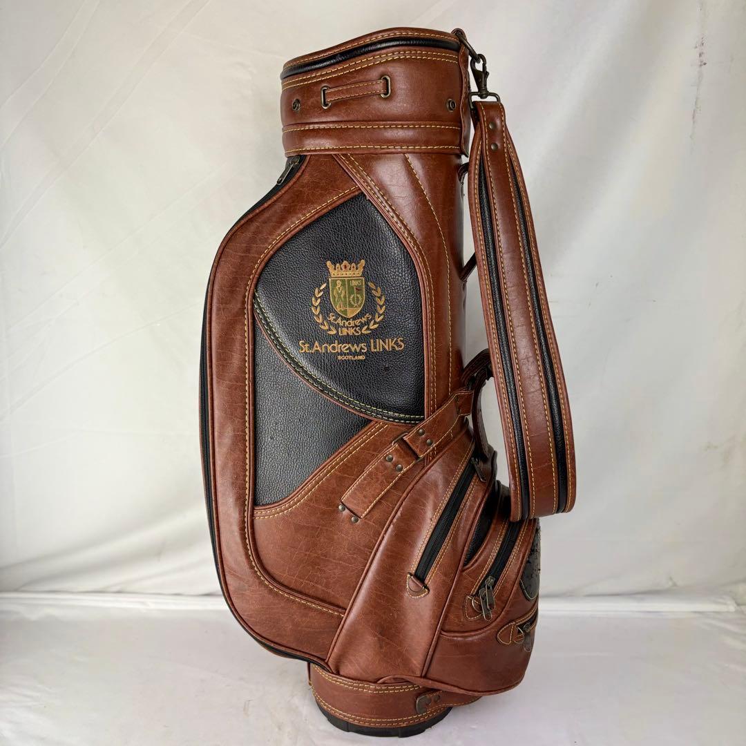 St.Andrews LINKS リンクス キャディバッグ ゴルフバッグ 6分割