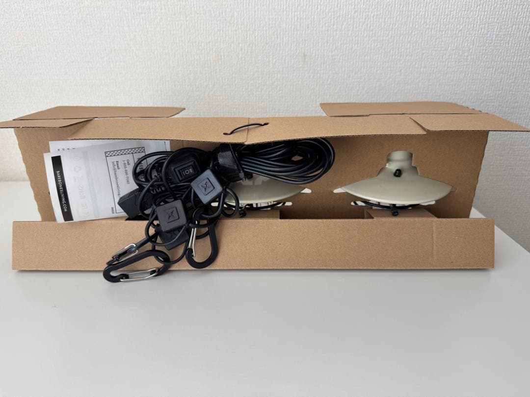 【正規品　新品未使用】BAREBONES エジソンストリングペンダント