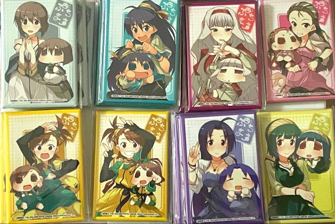 ぷちます　くじ引き堂D賞スクエア缶バッジ