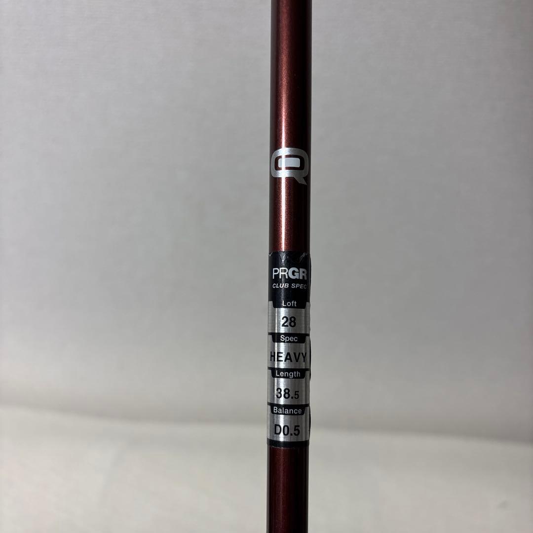 PRGR Q 28 ユーティリティクラブ Loft 28 シャフト HEAVY