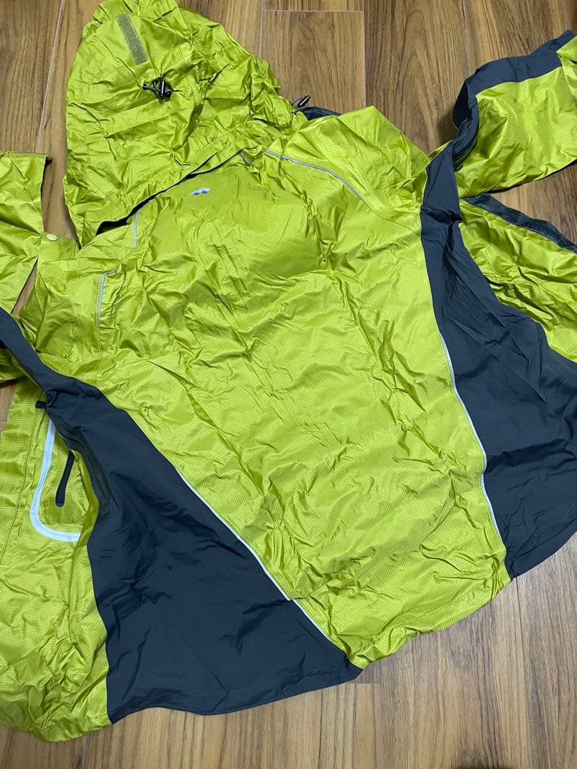 未使用モンベル サイクルレインジャケット レインパンツ GTX M 上下セット
