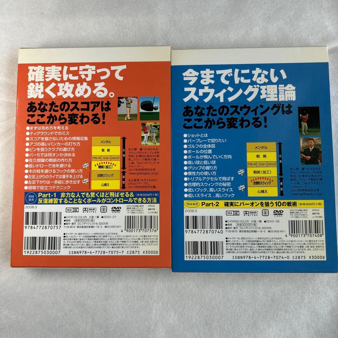 練習ぎらいはゴルフがうまい! Part 1&2(DVD) 2枚組